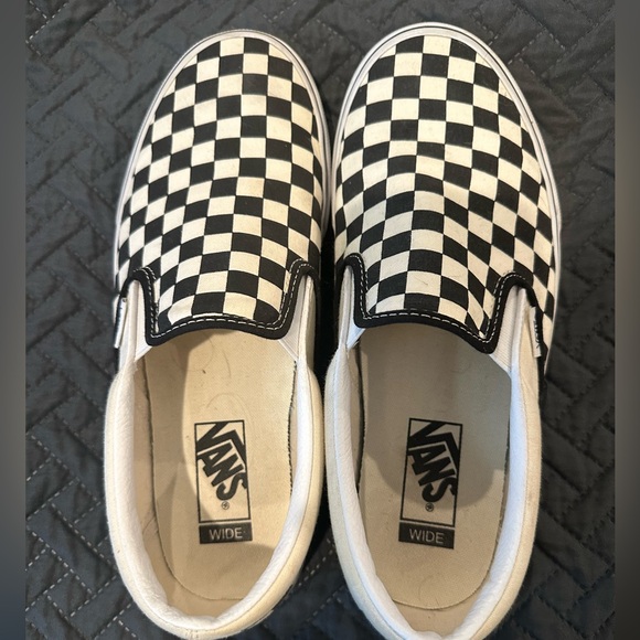 Men’s Checkered Vans - Picture 1 of 5